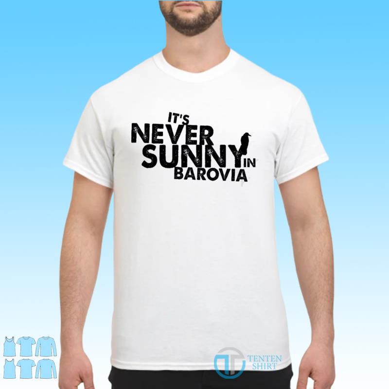 it's never sunny in barovia shirt