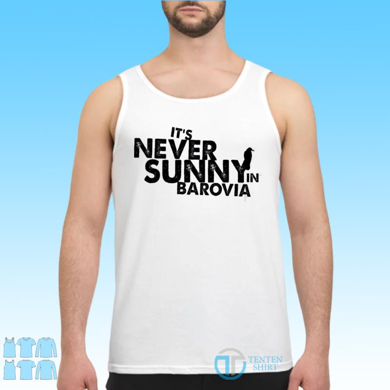 it's never sunny in barovia shirt