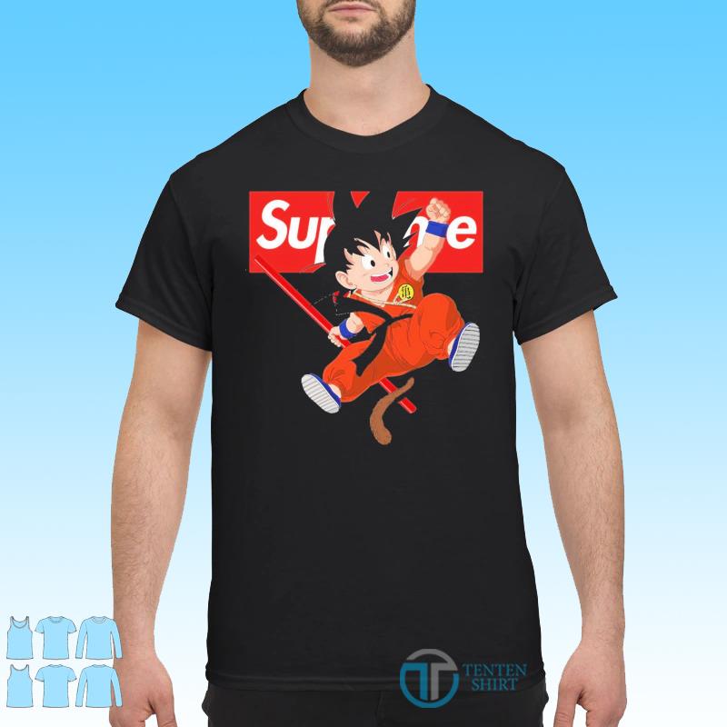 Supreme Kid Songoku Dragonball Anime Shirt - Tentenshirts