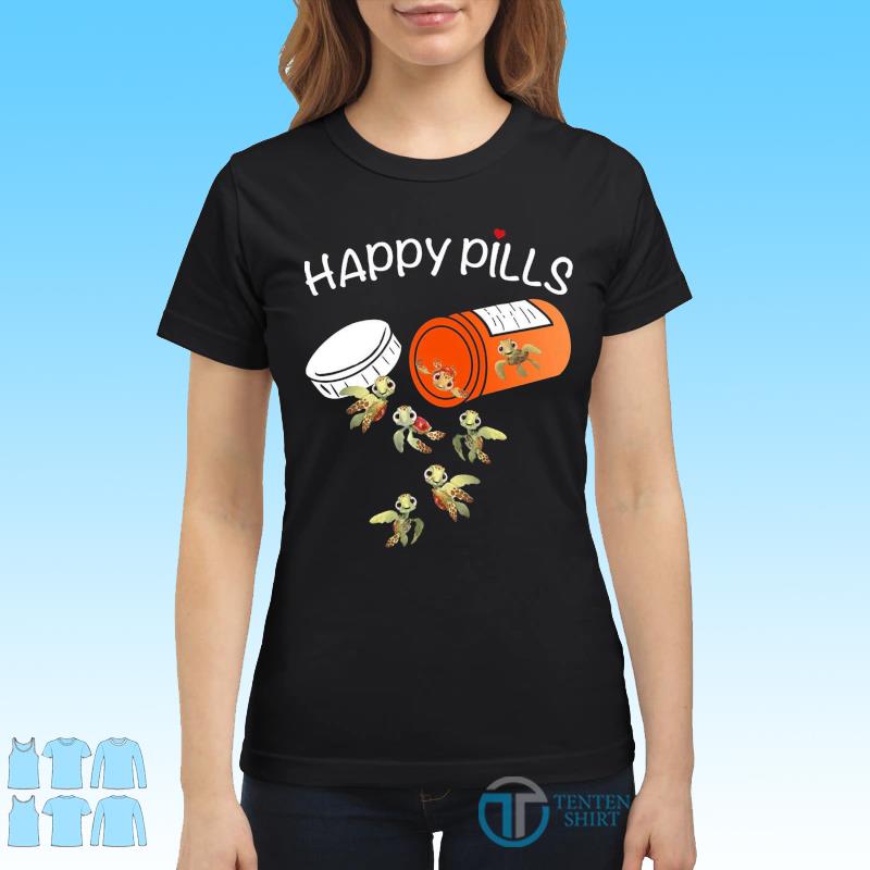 happy pills dog shirt