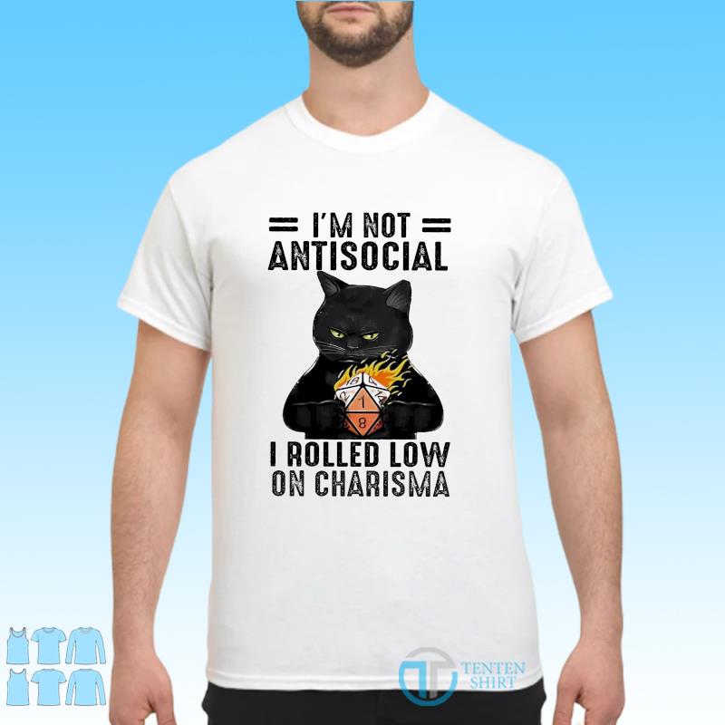 black antisocial shirt