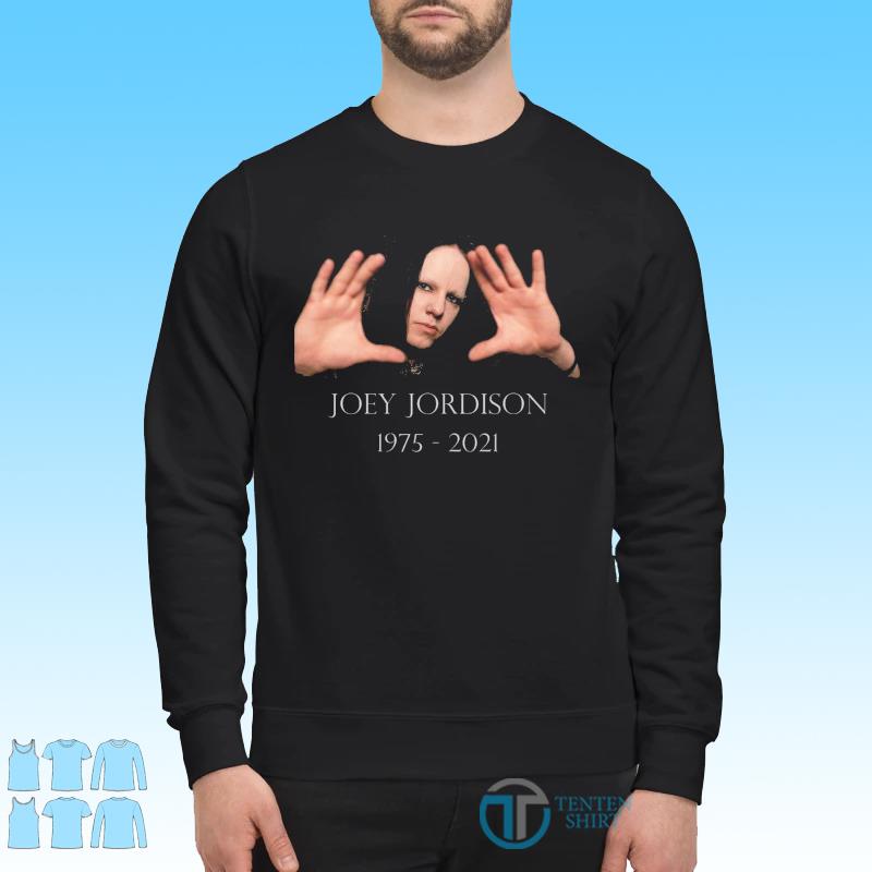 Joey Jordison 1975 2021 Thank You For The Memories T-Shirt ...