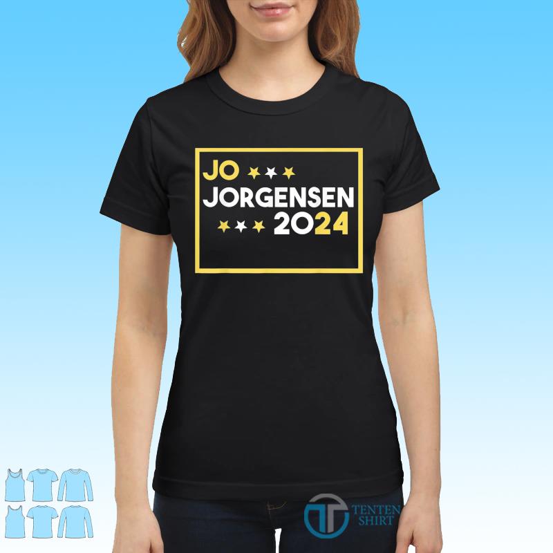 jorgensen for president shirt