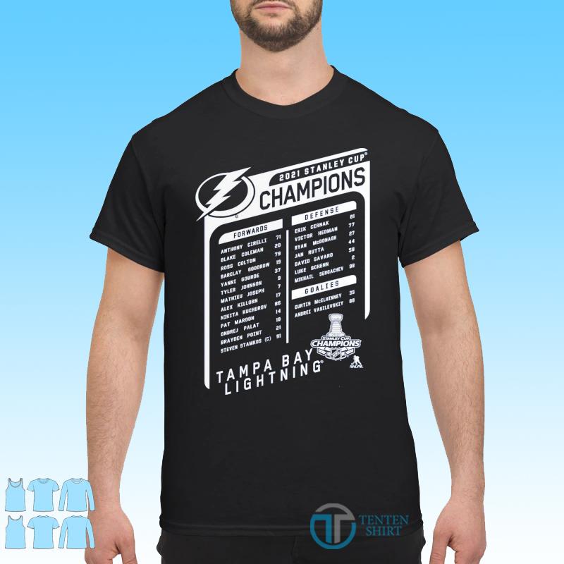 lightning stanley cup shirts