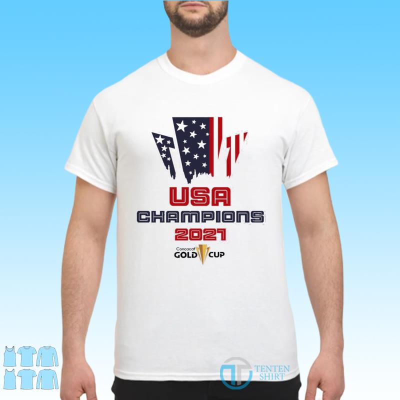 usa champions 2021 gold cup shirt