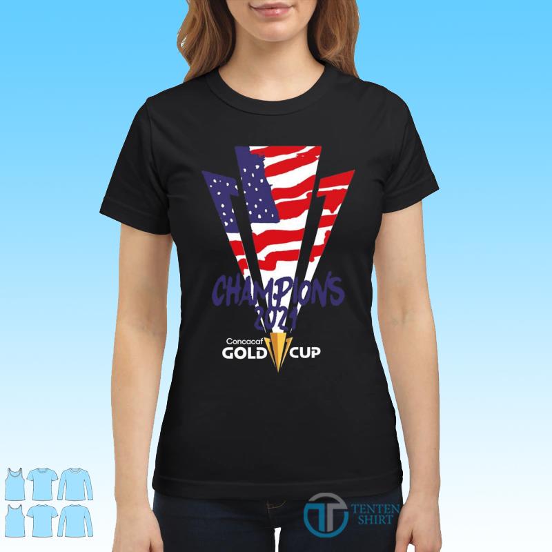 usa champions 2021 gold cup shirt