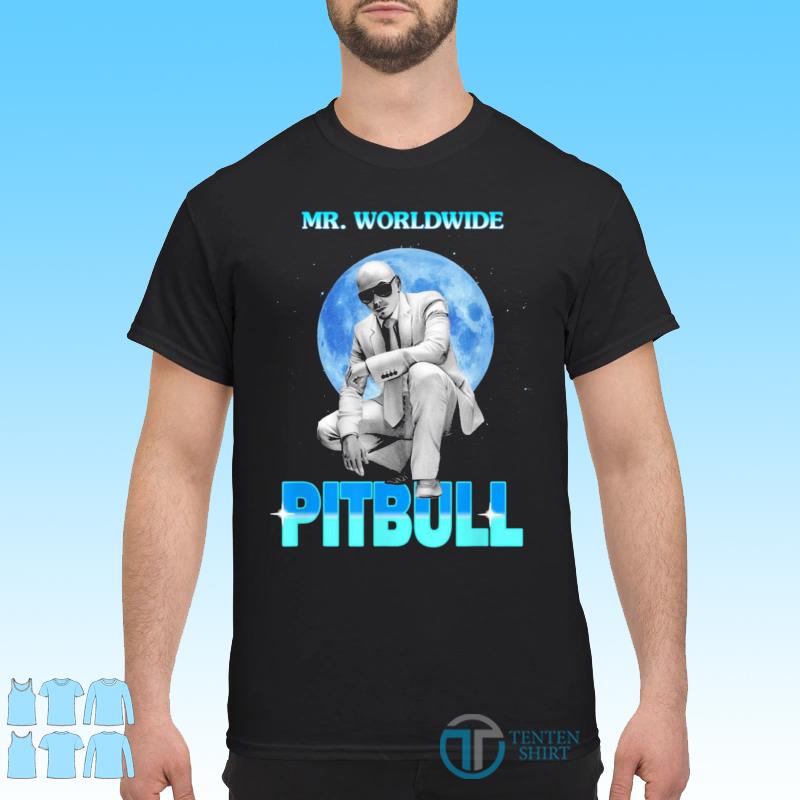 pitbull mr worldwide shirt