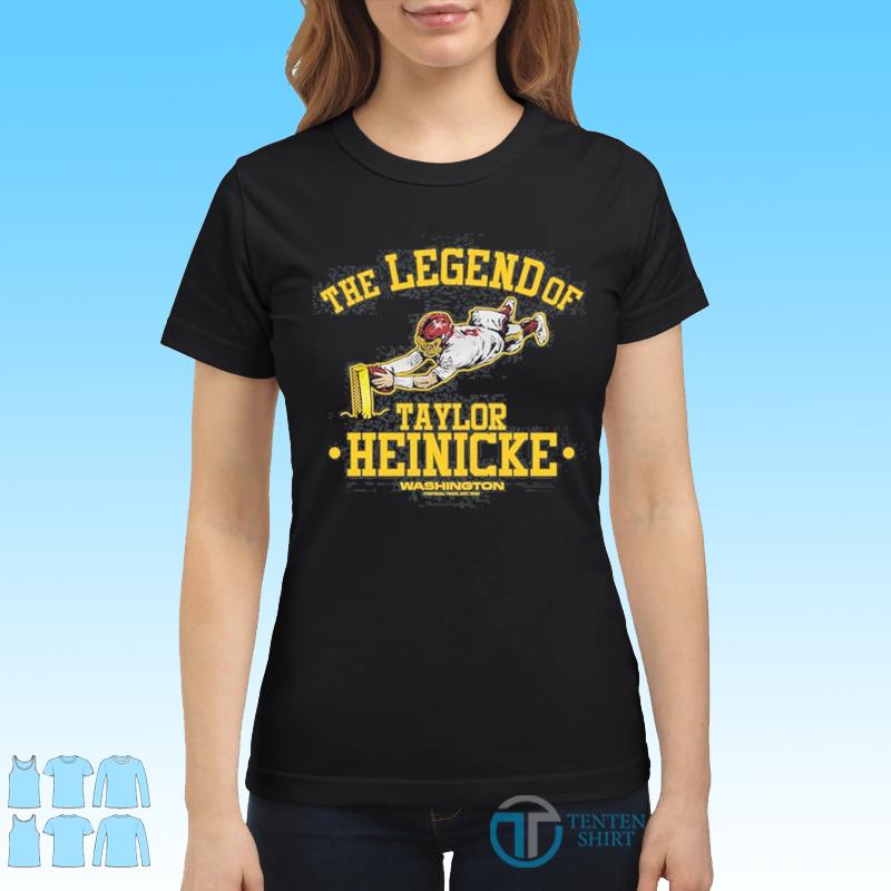 The Legend Of Taylor Heinicke Washington Football Team Essential T-Shirt  for Sale by mark321alphin