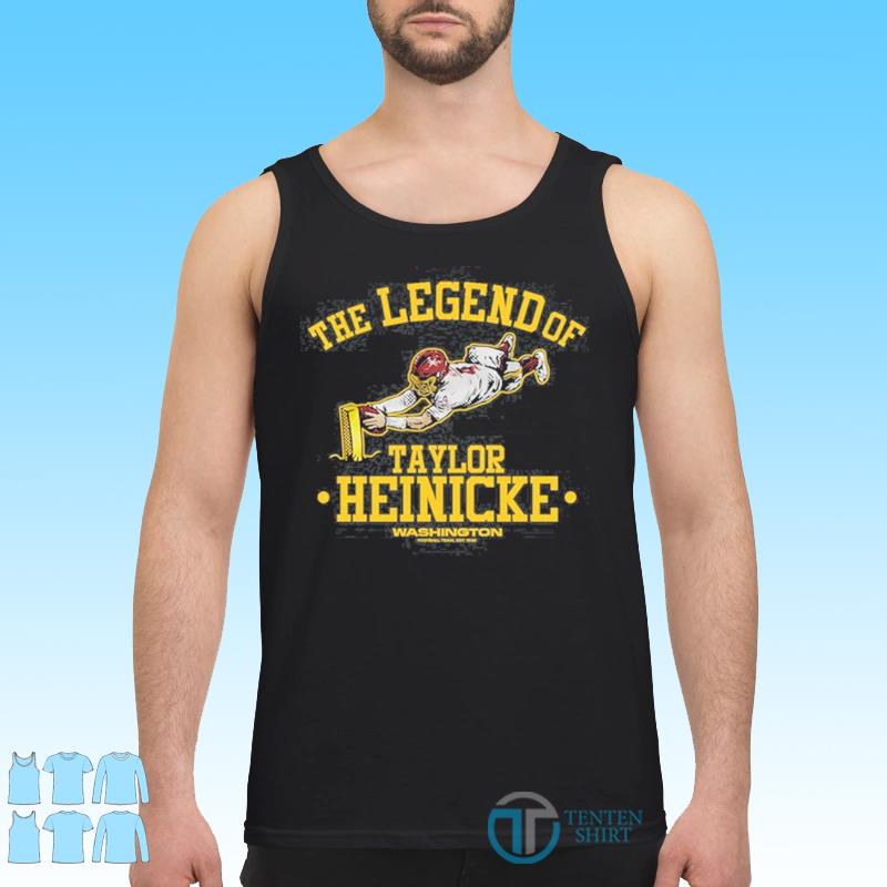 The Legend of Taylor Heinicke Washington Football Team Football Graphic T-Shirt | Redbubble