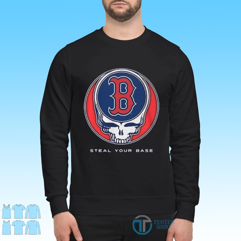 Boston Red Sox Grateful Dead Steal Your Base Shirt - Tentenshirts