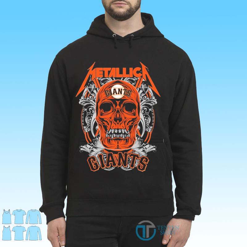 SF Giants Skull Hoodie