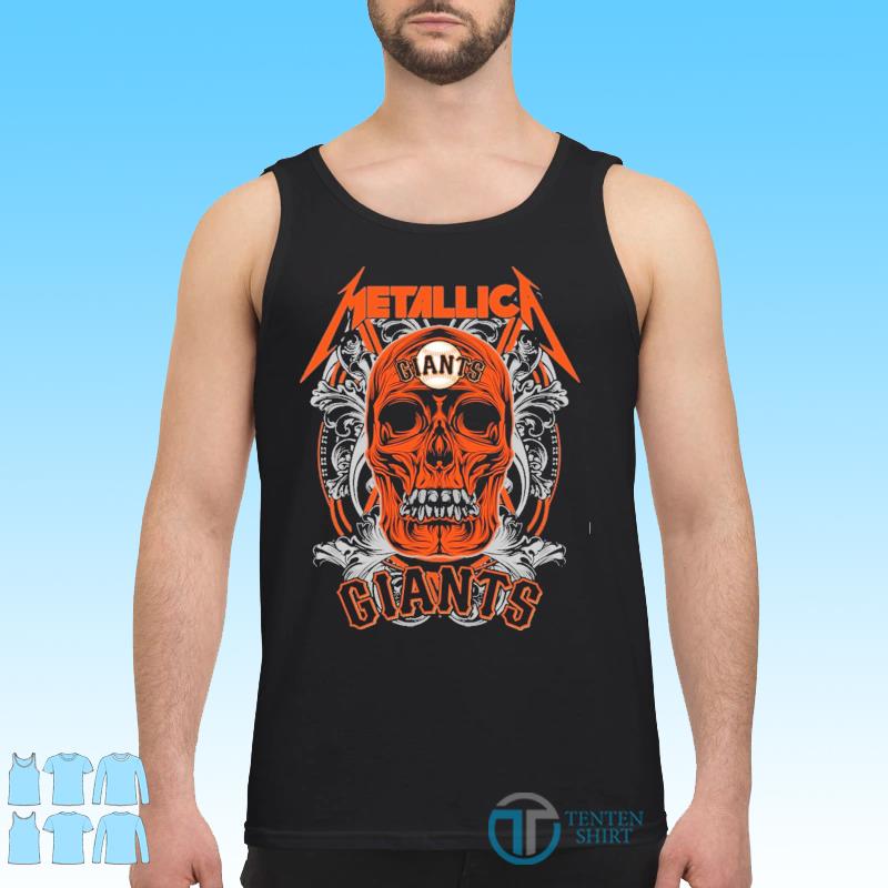 Metallica Skull San Francisco Giants For Baseball 2021 Postseason T-Shirt -  Tentenshirts