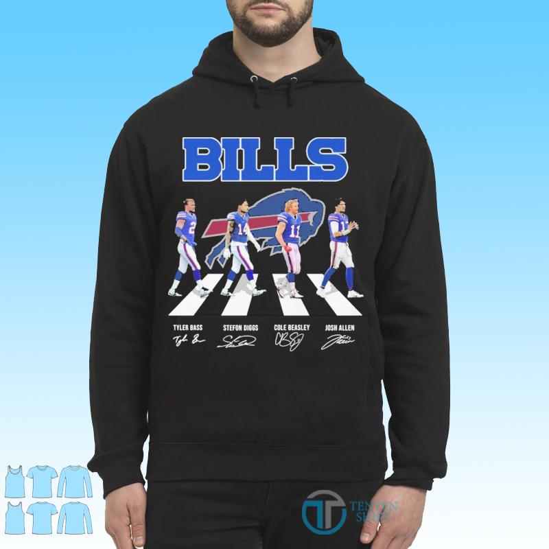 Josh Allen and Stefon Diggs Buffalo Bills signature shirt, hoodie