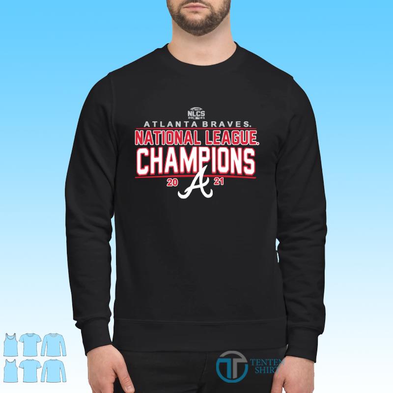 Official Atlanta Braves Nlcs National League Champions 2021 T