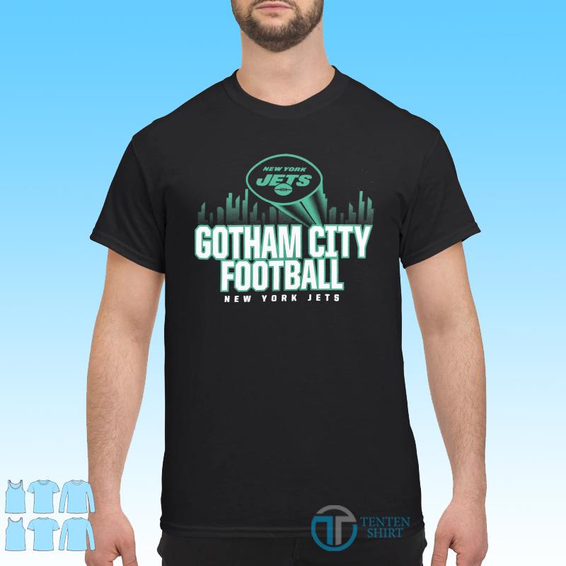 Men's Nike Black New York Jets Hometown Collection Gotham T-Shirt