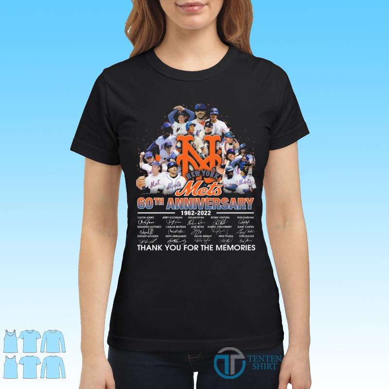 New york mets 60th anniversary 1962 2022 thank you for the