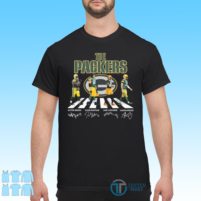 The Green Bay Packers Abbey Road Signatures 2022 Shirt, hoodie, sweater,  long sleeve and tank top