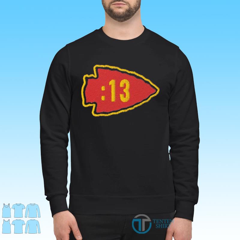 13 SECONDS Kansas City Chiefs Logo Shirt - Tentenshirts