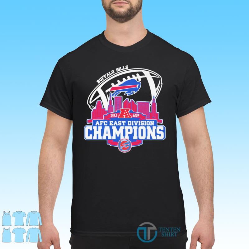 Buffalo Bills AFC East Division Champions 2021 signatures shirt