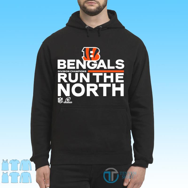 Cincinnati Bengals 2021 Division Champions Run The North shirt -  Tentenshirts