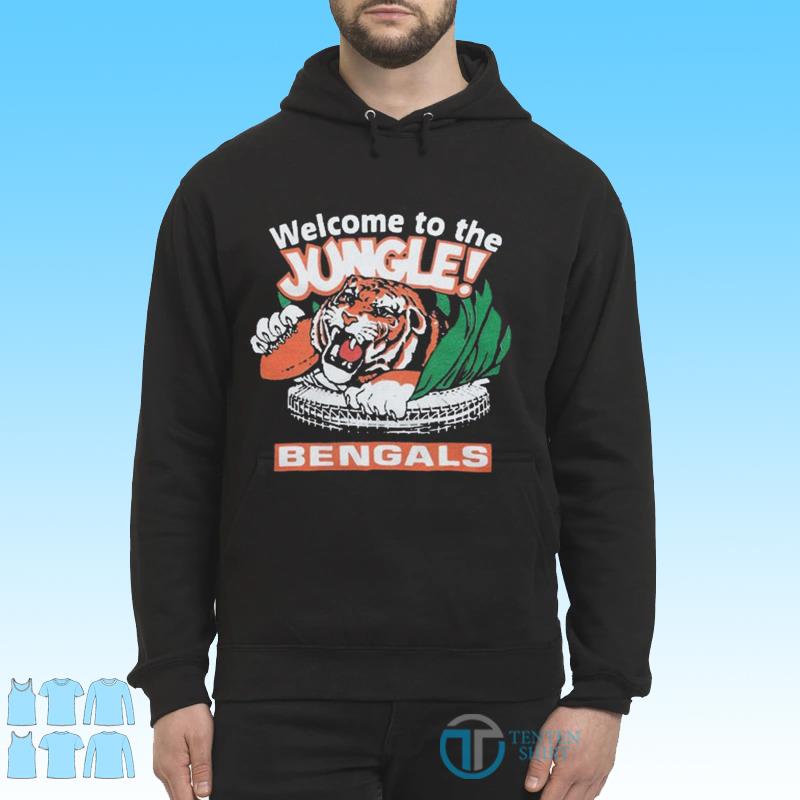 Cincinnati Bengals Welcome To The Jungle shirt - Tentenshirts