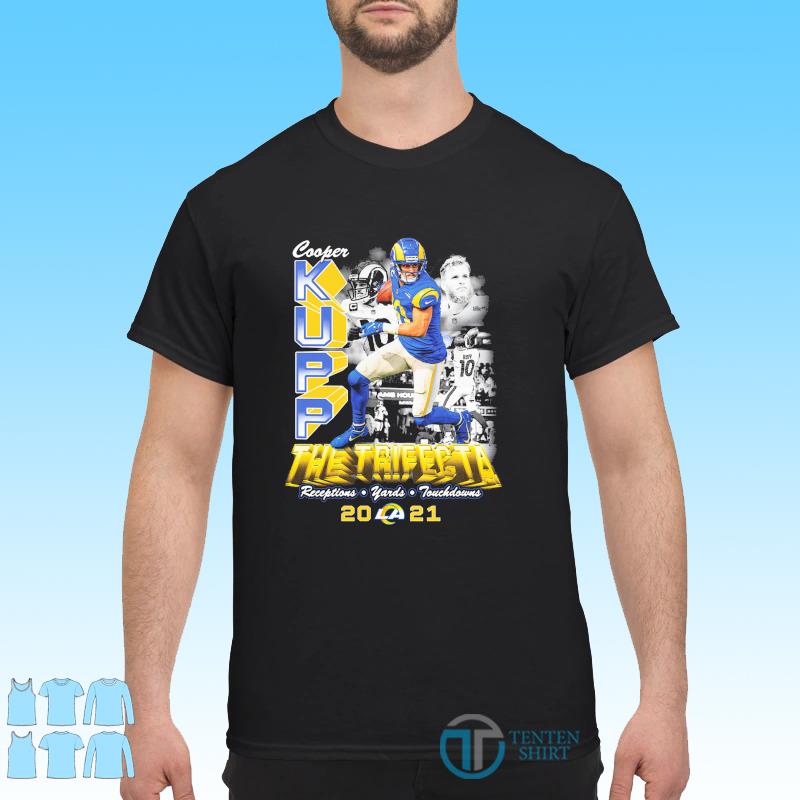 Los Angeles Rams Cooper Kupp The Trifecta Shirt, hoodie, sweater, long  sleeve and tank top