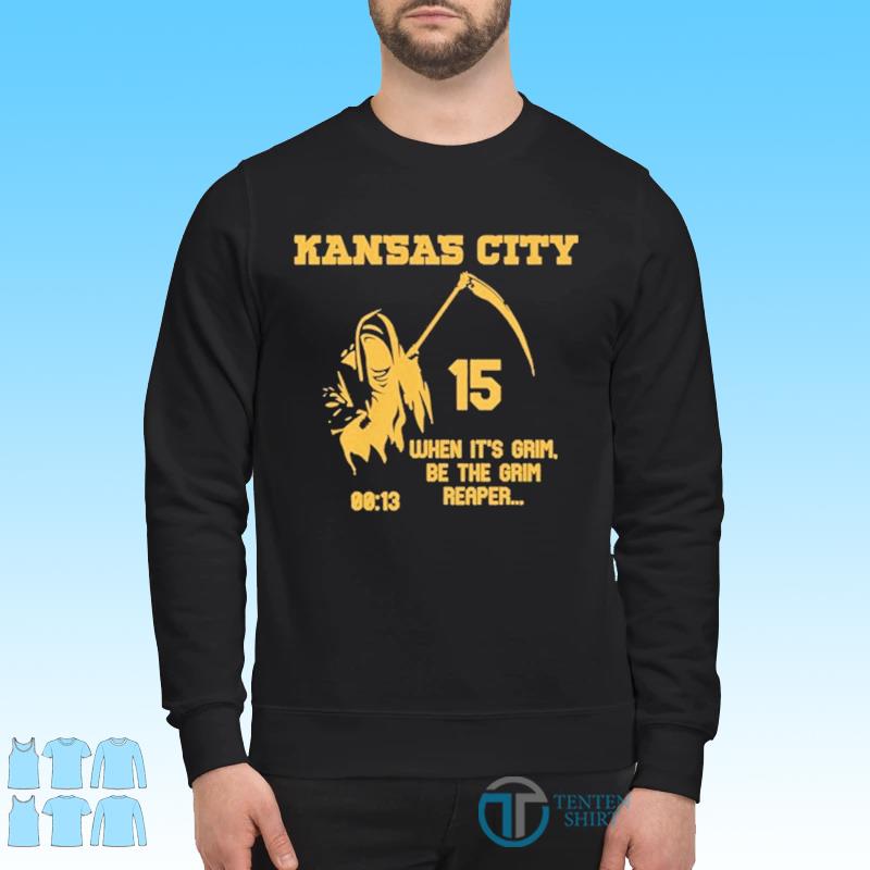 The grim reaper Patrick Mahomes KC Chiefs signature shirt, hoodie, sweater,  long sleeve and tank top