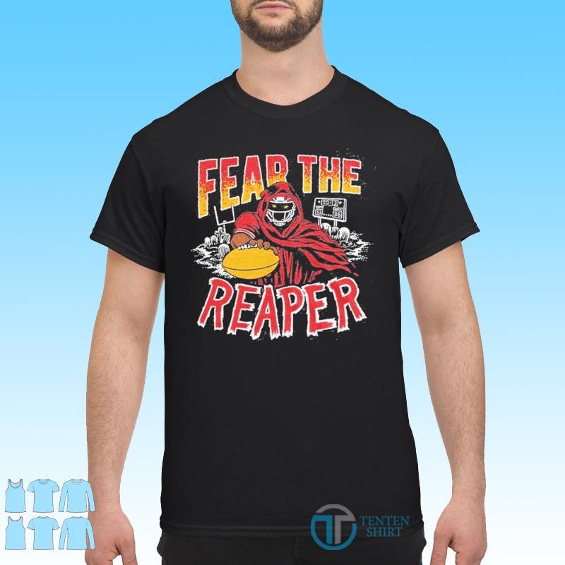 13 Seconds Fear The Reaper Kansas City Chiefs shirt, hoodie, sweater, long  sleeve and tank top