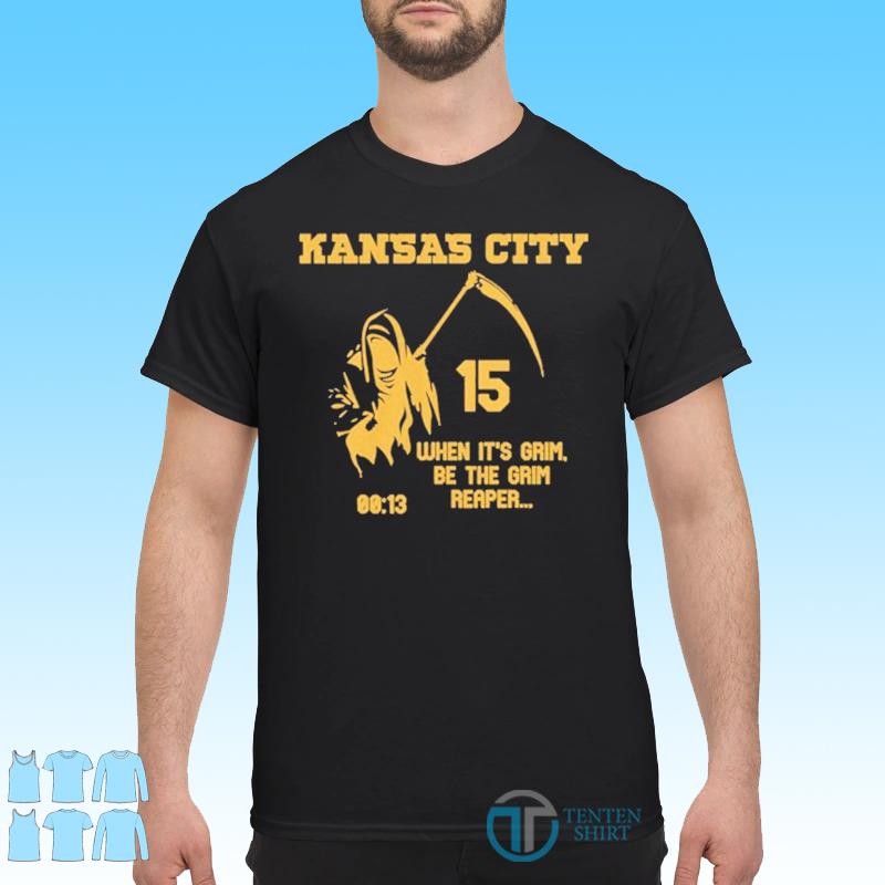 kansas city chiefs grim reaper shirts