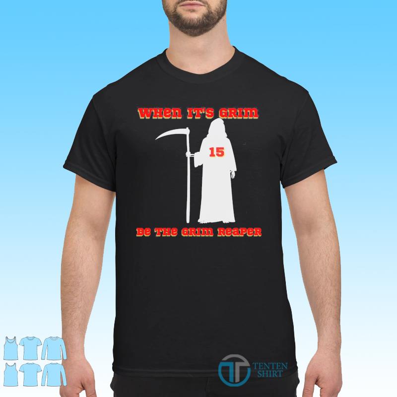 Patrick Mahomes Kansas City Chiefs Grim Reaper 13 Seconds Shirt -  Tentenshirts