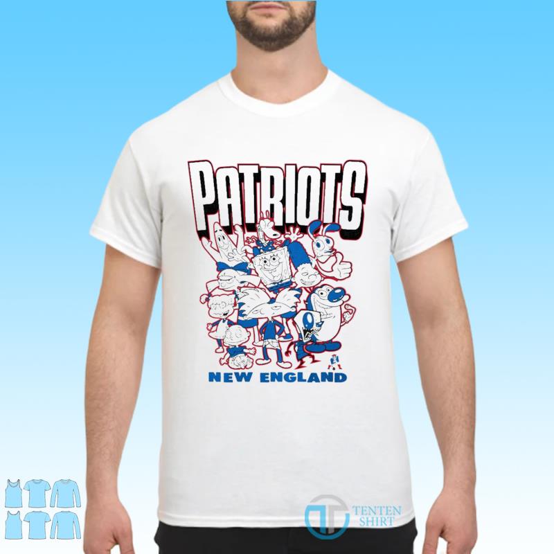 Nickelodeon New England Patriots Shirt, hoodie, sweater, long sleeve and  tank top