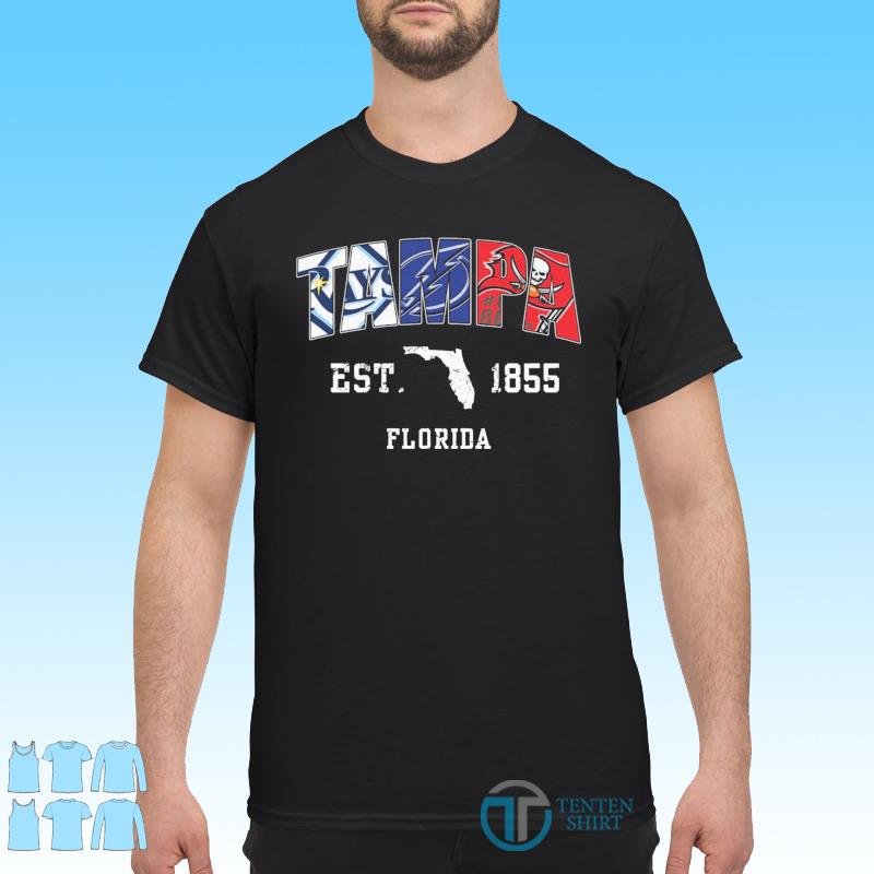 The Tampa Sport Teams East 1855 Florida Shirt