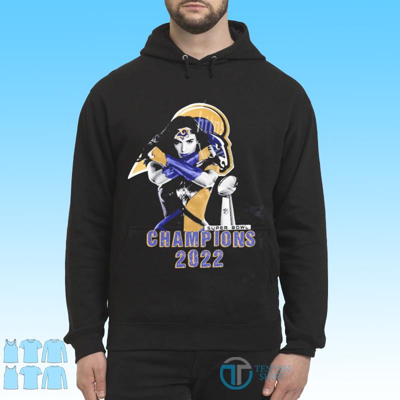 Los Angeles Rams 2022 Super Bowl Champions T-Shirt - Tentenshirts