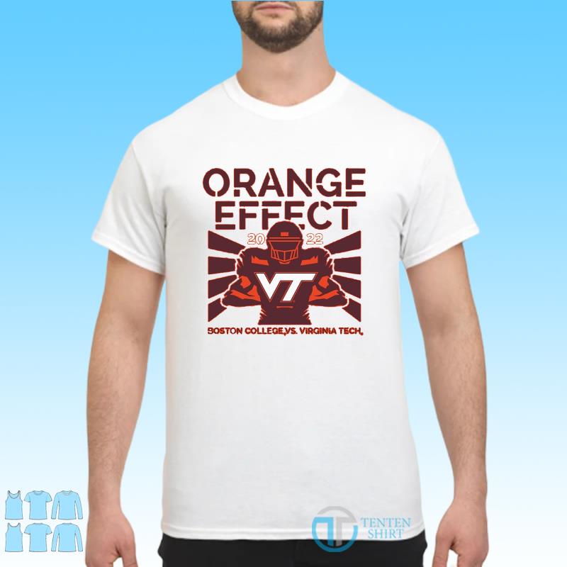 virginia tech orange effect 2021 shirt