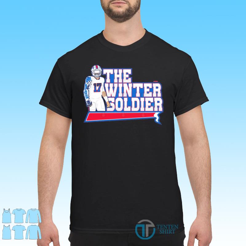 Buffalo Bills Josh Allen The Winter Soldier Shirt - Tentenshirts