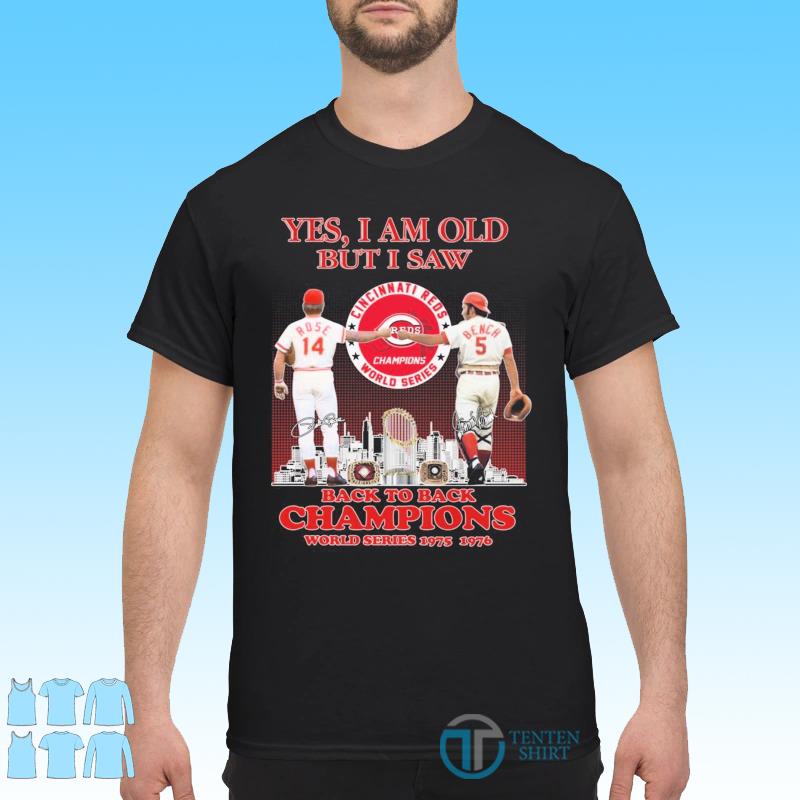 Tampa Bay Buccaneers Yes I Am Old But I Saw Back To Back Champions  Signatures shirt, hoodie, sweater, long sleeve and tank top