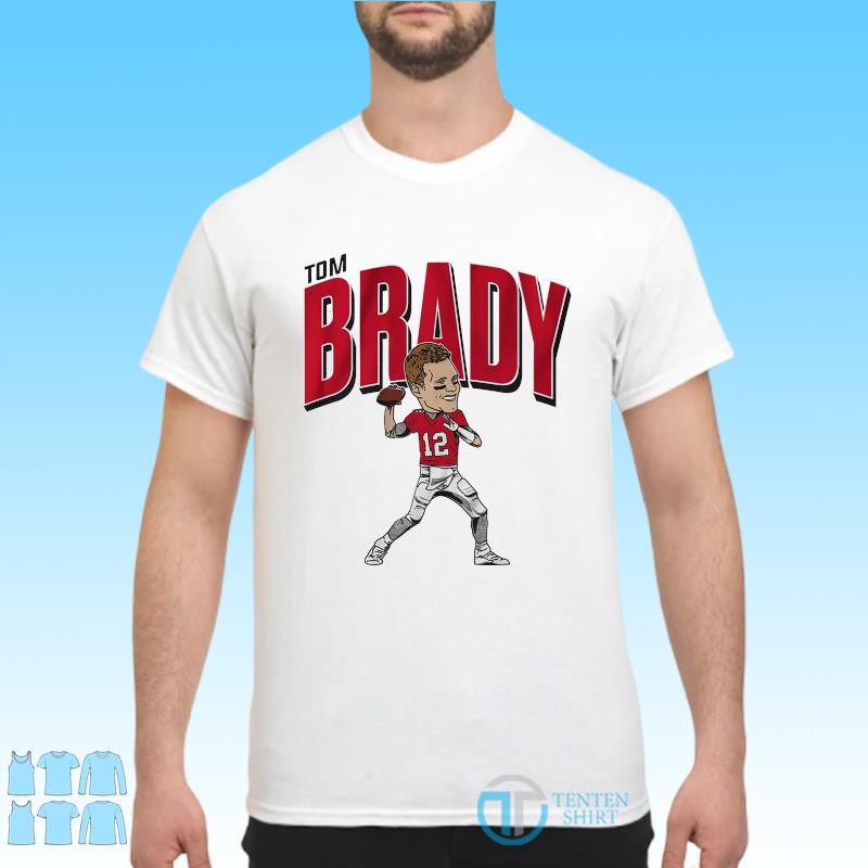 Tampa Bay Buccaneers Tom Brady Caricature Shirt, hoodie, sweater, long  sleeve and tank top