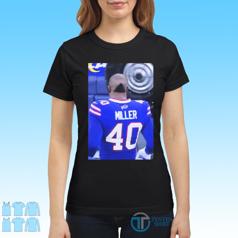 Official Bills von miller sporting a new haircut shirt, hoodie, sweater,  long sleeve and tank top