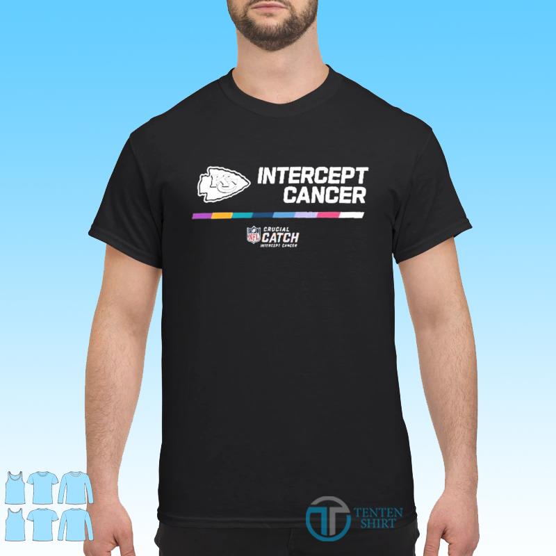 NFL Intercept Cancer Crucial Catch Kansas City Chiefs 2022 Shirt, hoodie,  sweater, long sleeve and tank top